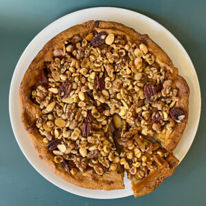 Appelnotentaart heel