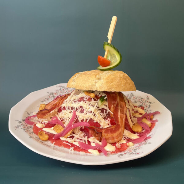 Cheesy carpaccio