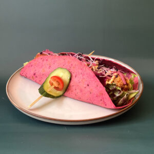 Crunchy chicken wrap