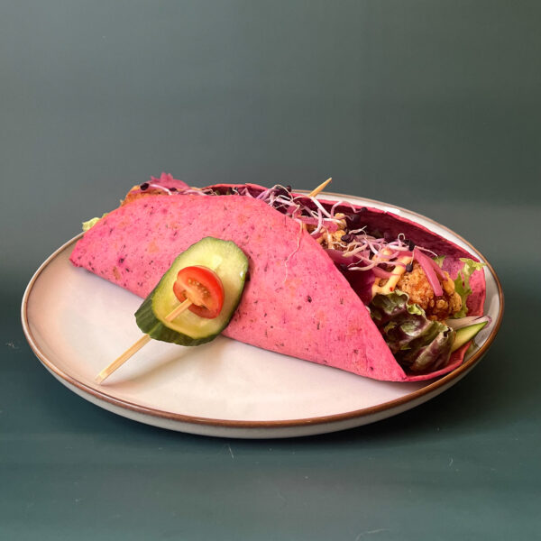 Crunchy chicken wrap